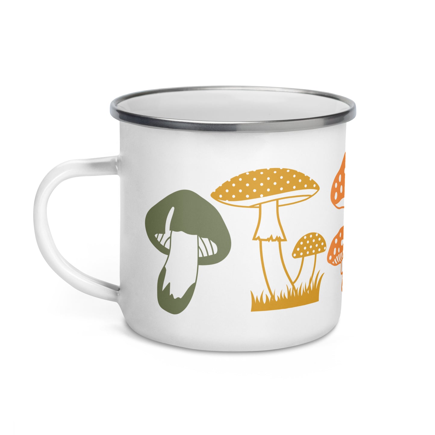 Mushroom Party Enamel Mug