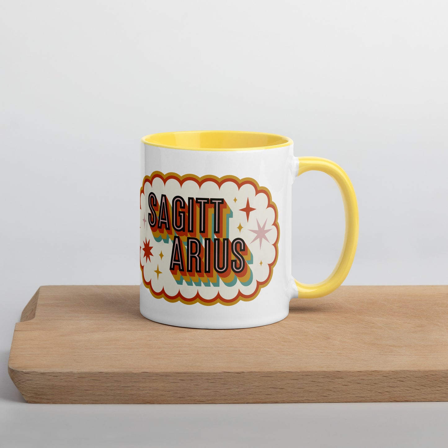 Sagittarius Mug with Color Inside