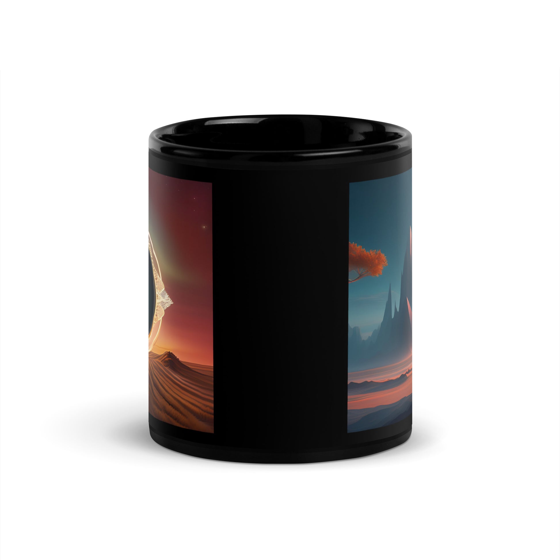 Black Glossy Mug - 1111 Beginnings 